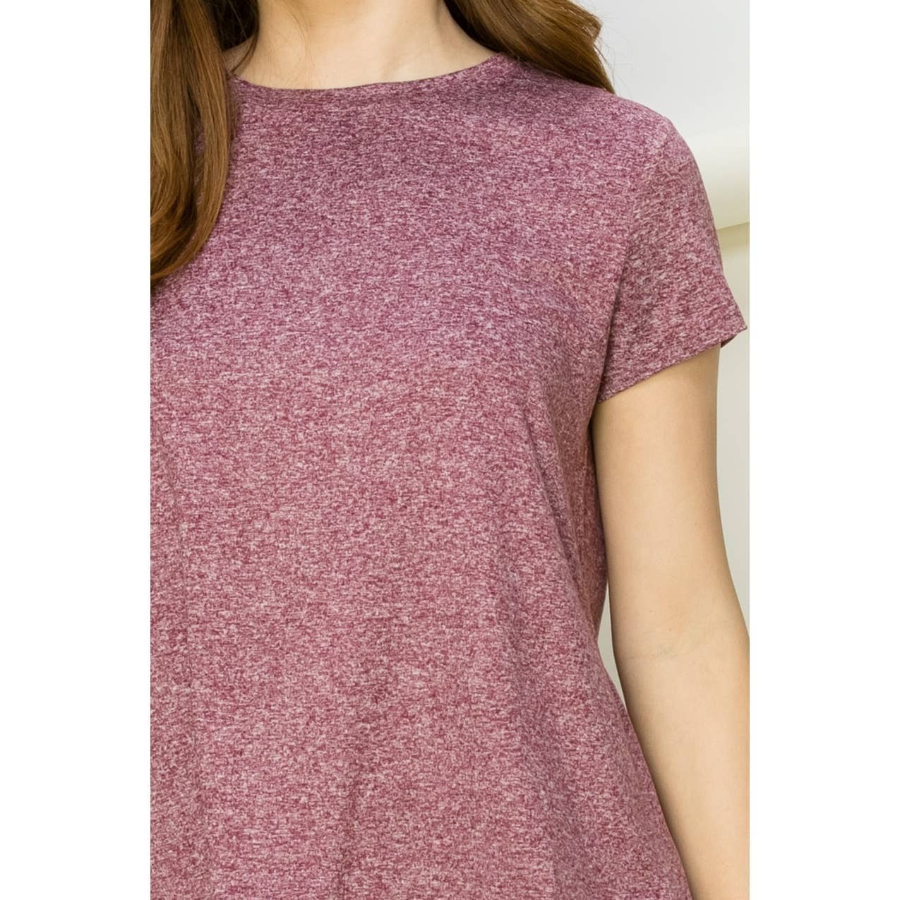 Short Sleeve Open Back Tee
