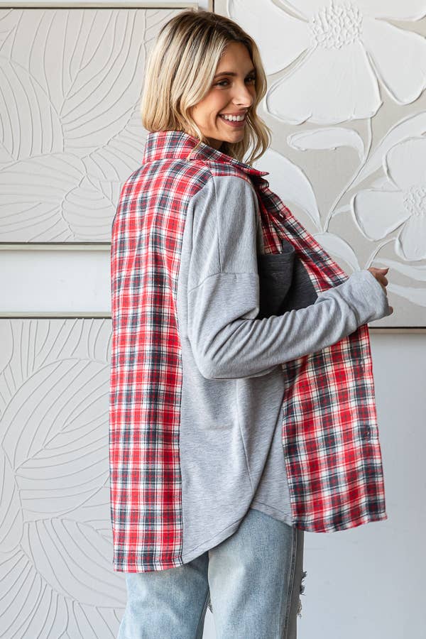 Lightweight Plaid Shacket