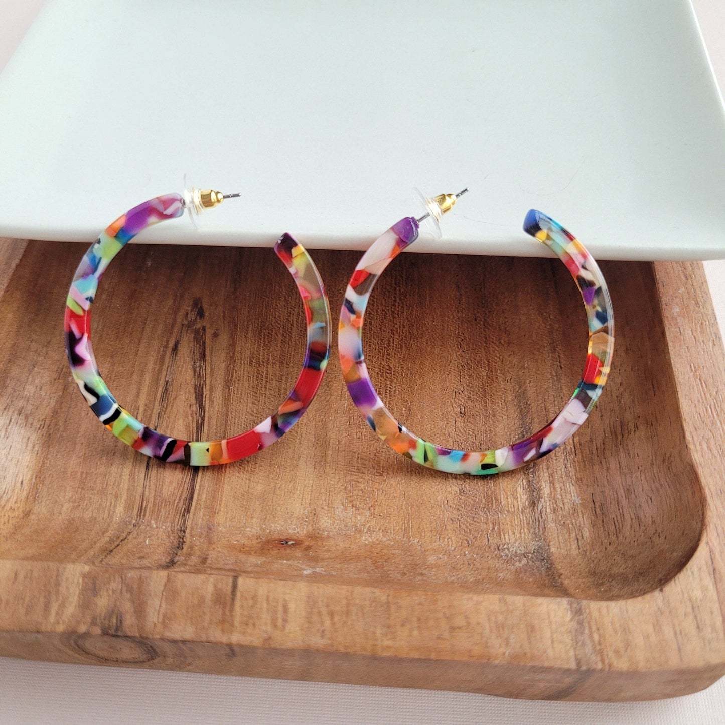 Cameron Hoops - Fiesta // Earrings, Gifts, Jewelry
