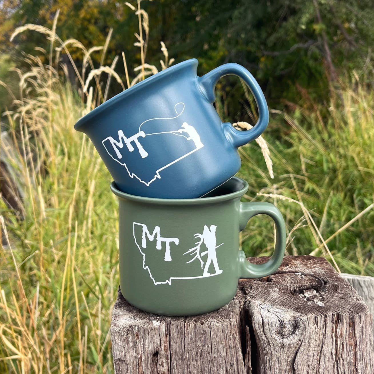 MONTANA FLY FISHING CERAMIC MUG