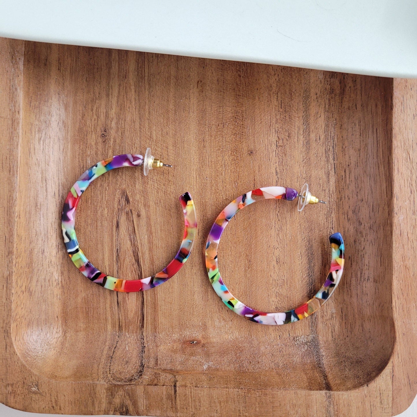 Cameron Hoops - Fiesta // Earrings, Gifts, Jewelry