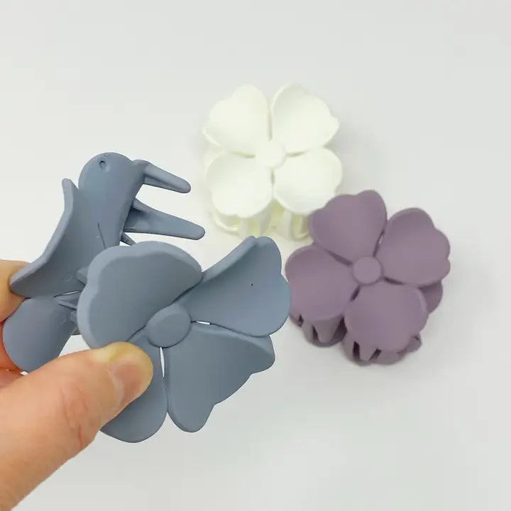 Petal Hair Claw Clips Set of 3