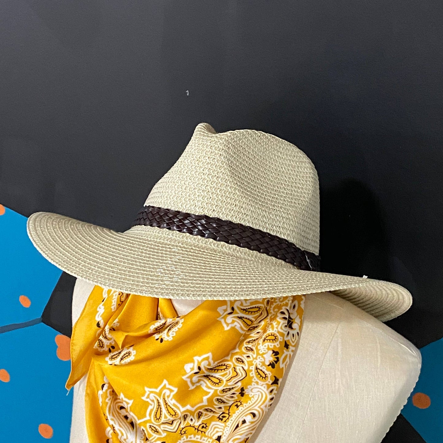 Braided Panama Fedora