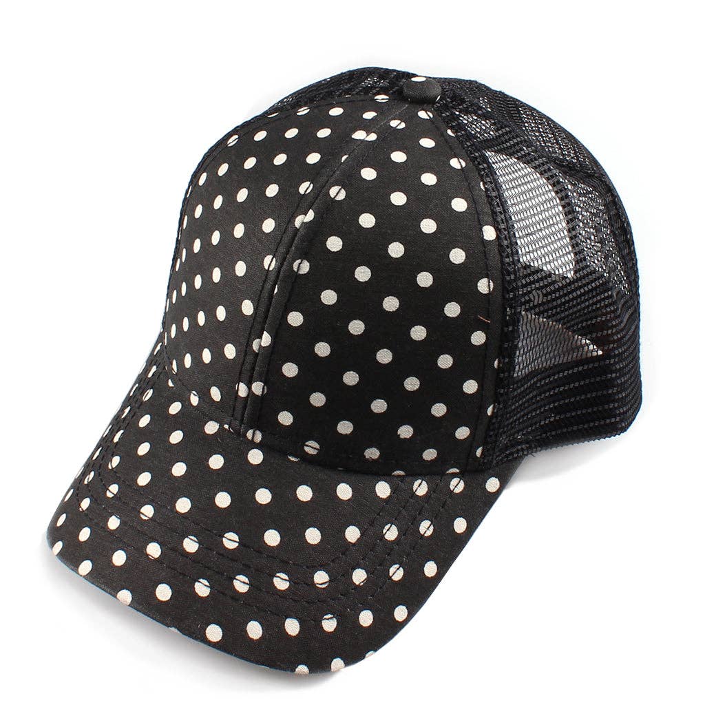 Polka Dot C.C Ball Cap BA1007