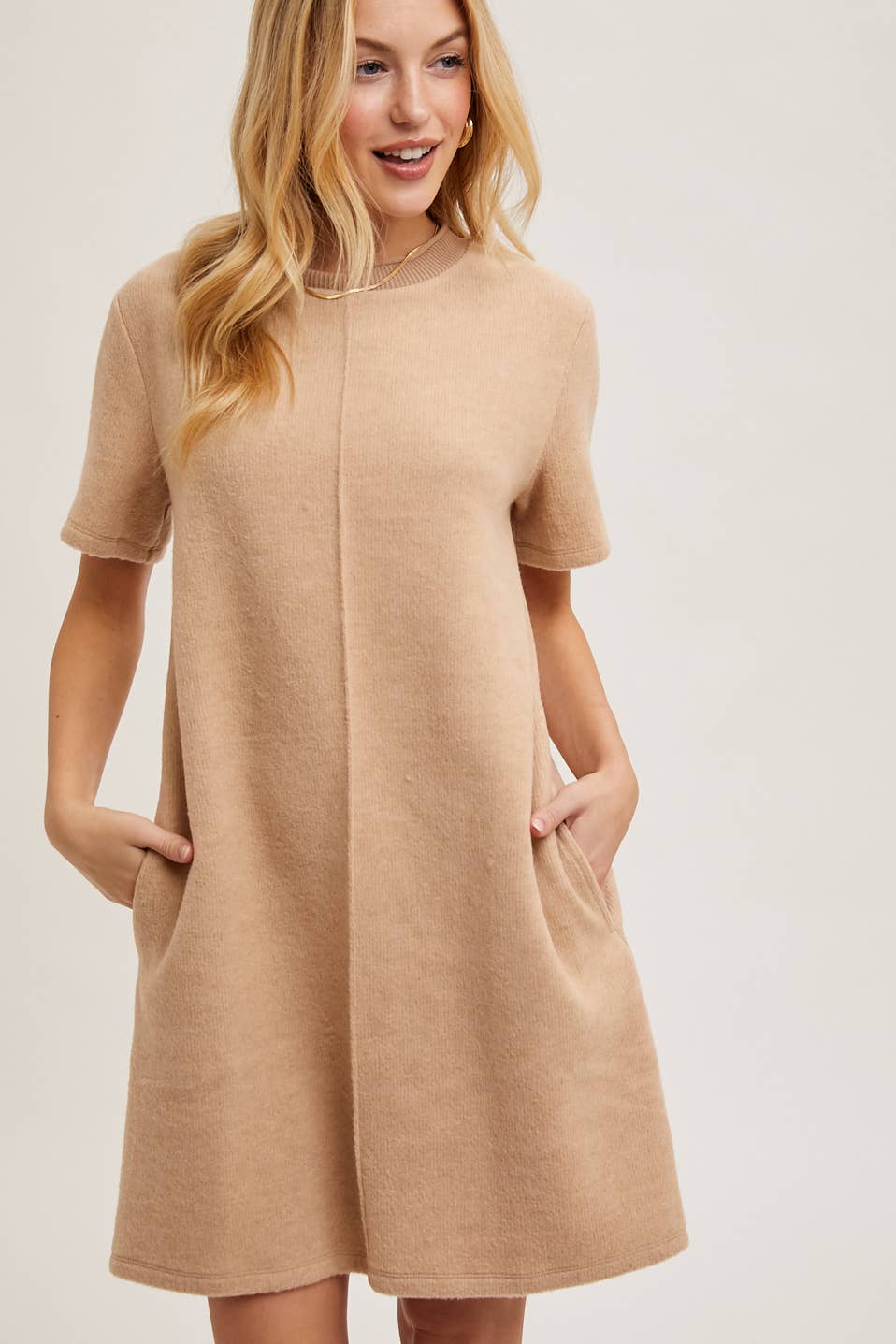 Soft Tee Sweater Dress