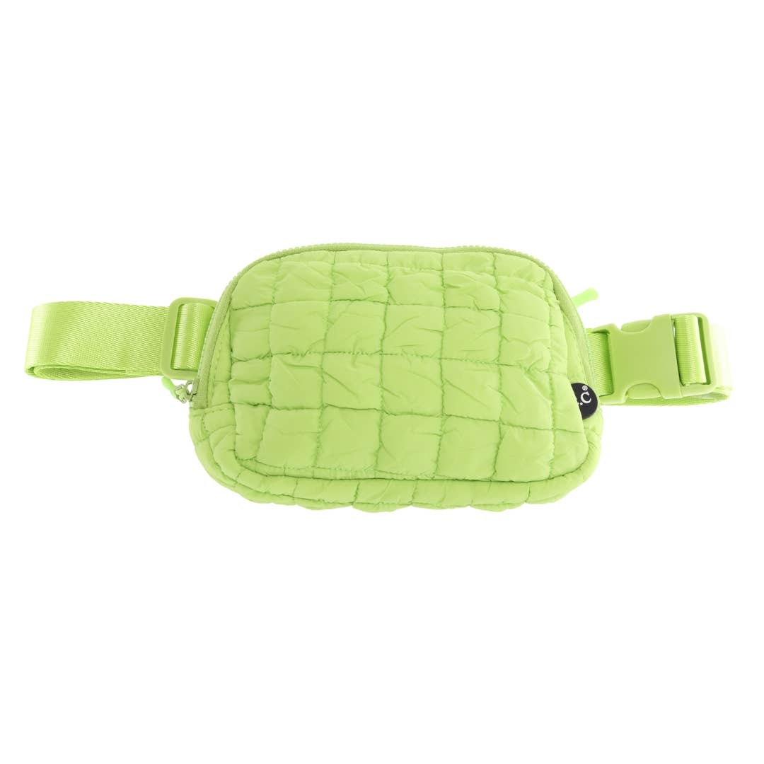 Quilted Puffer Women's C.C Belt Bag