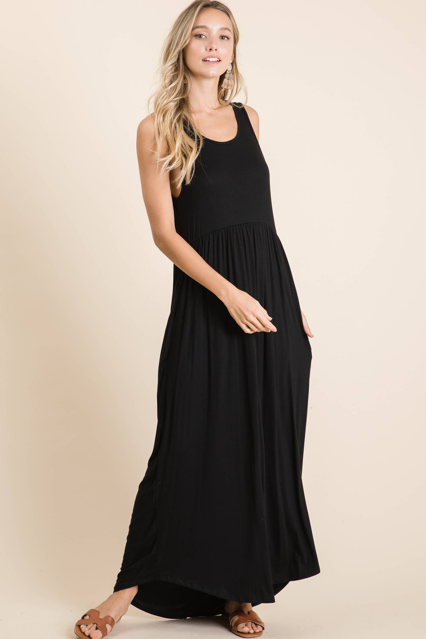 Sleeveless Maxi Dress