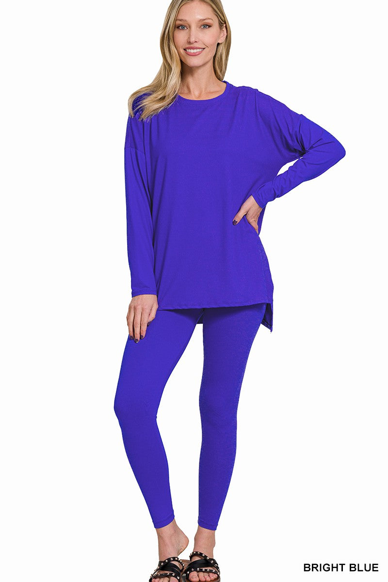 Brushed DTY Microfiber Loungewear Set