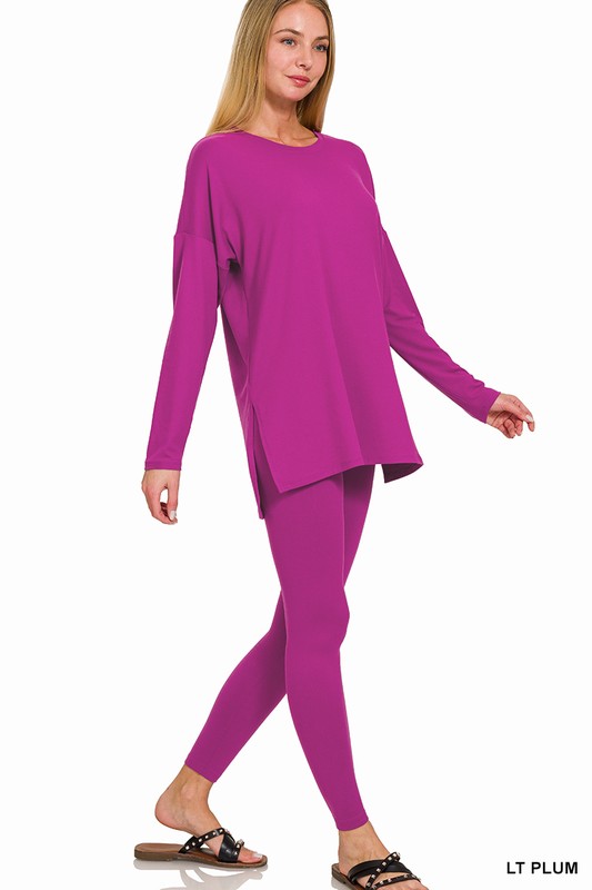 Brushed DTY Microfiber Loungewear Set