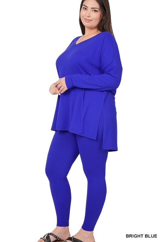 Brushed DTY Microfiber Loungewear Set