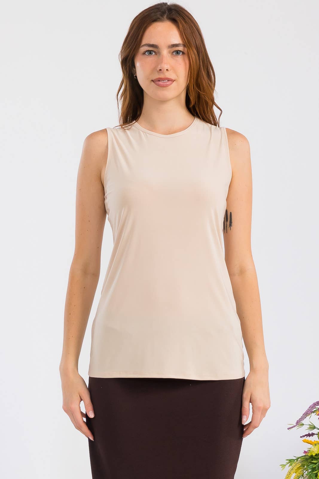 PLUS SZ Layering Tank Top