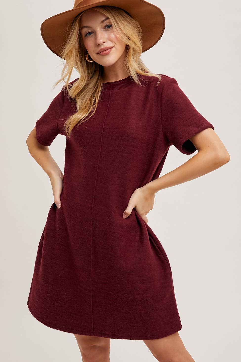 Soft Tee Sweater Dress