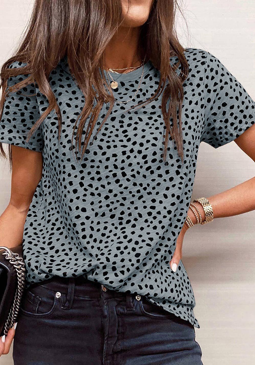 Leopard Print Tee