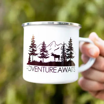 ADVENTURE AWAITS MUG