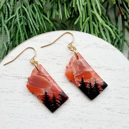 Copper MT Earrings