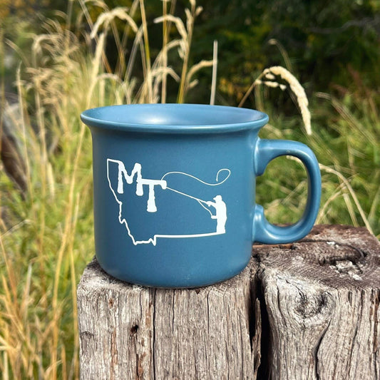 MONTANA FLY FISHING CERAMIC MUG