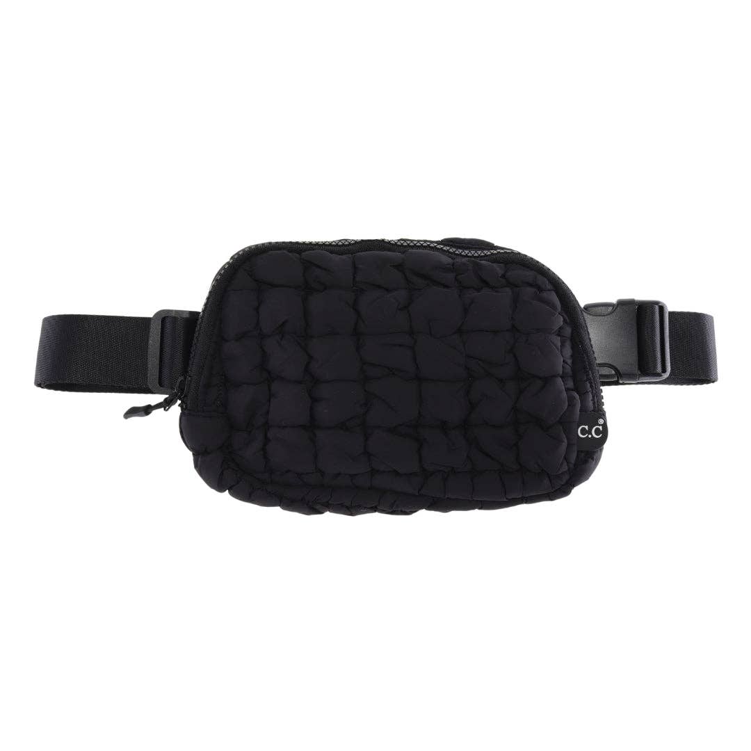 Quilted Puffer Women's C.C Belt Bag