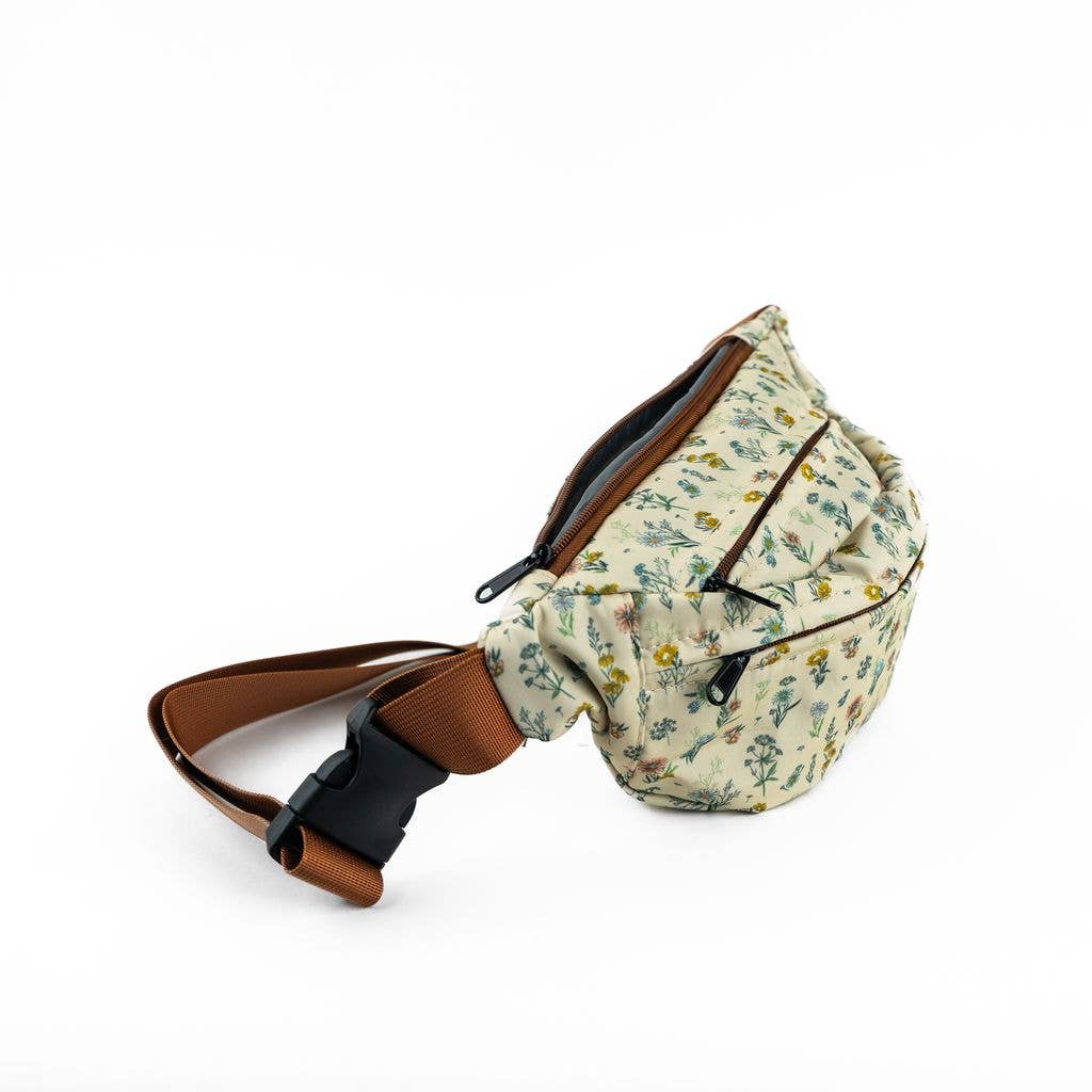 Belt Bag - Spring Floral Cream