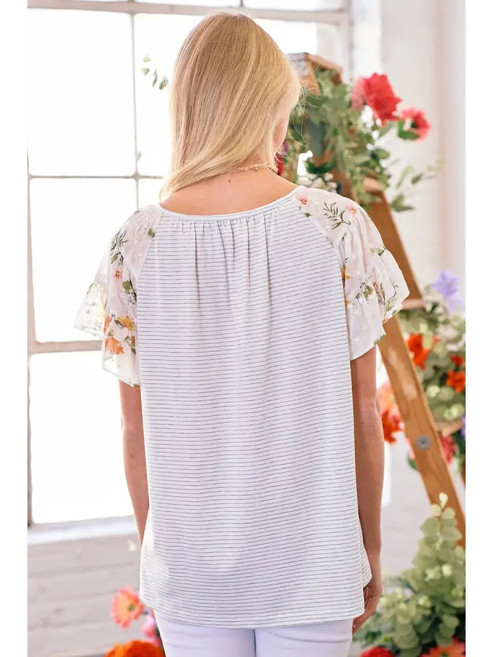 Tiered Sleeve Top