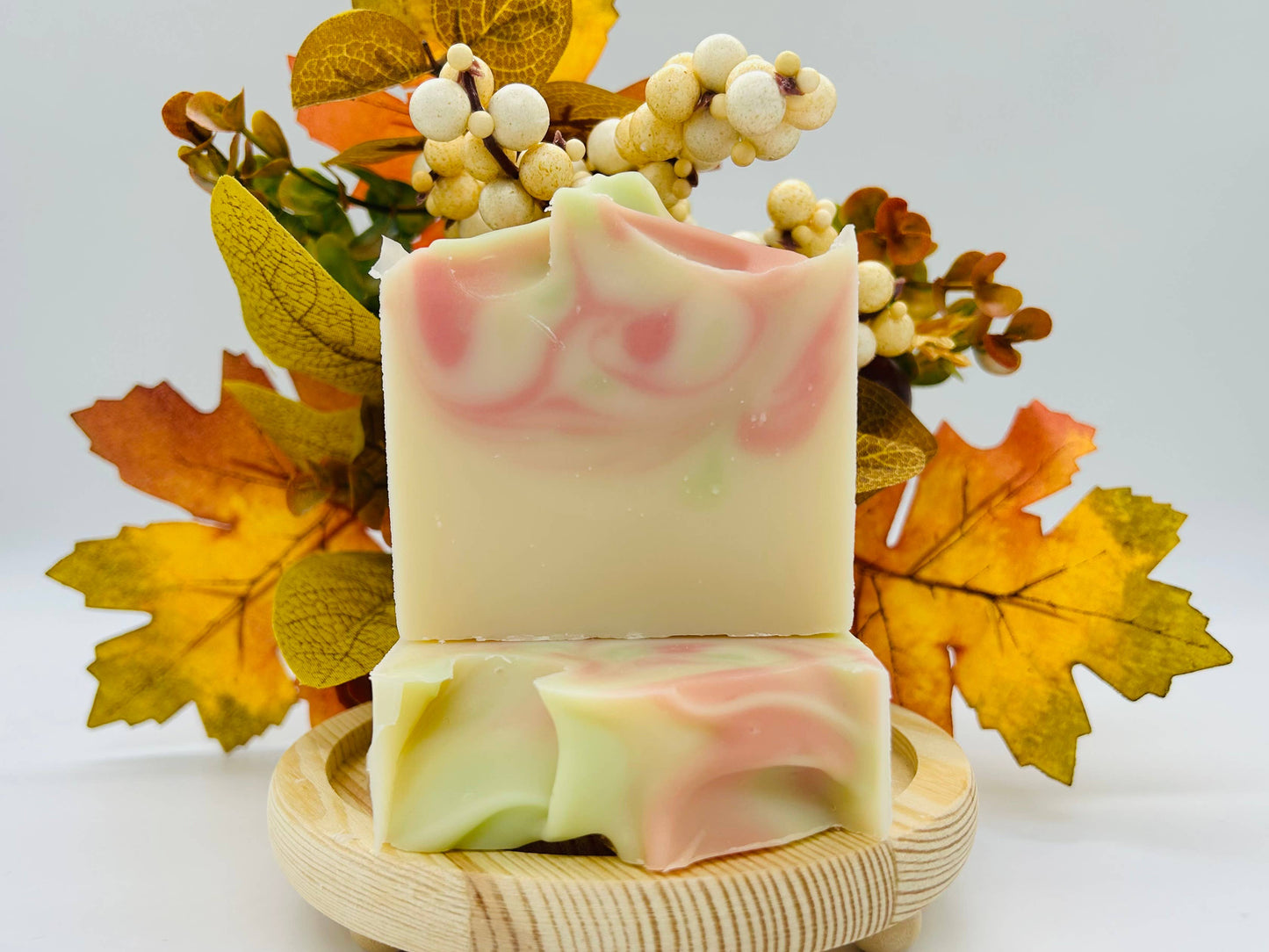 FALL Crisp Apple Sage Handmade Soap Bar VEGAN