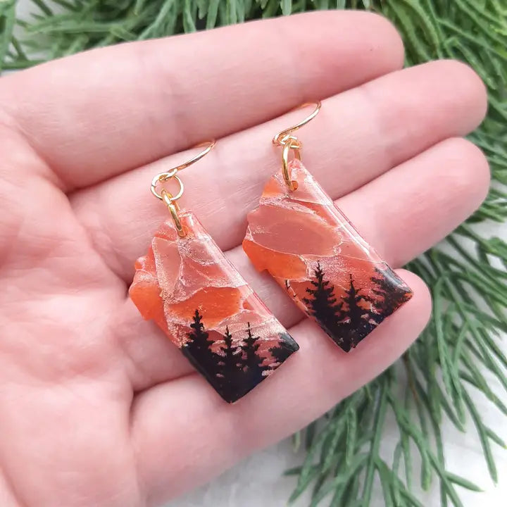 Copper MT Earrings