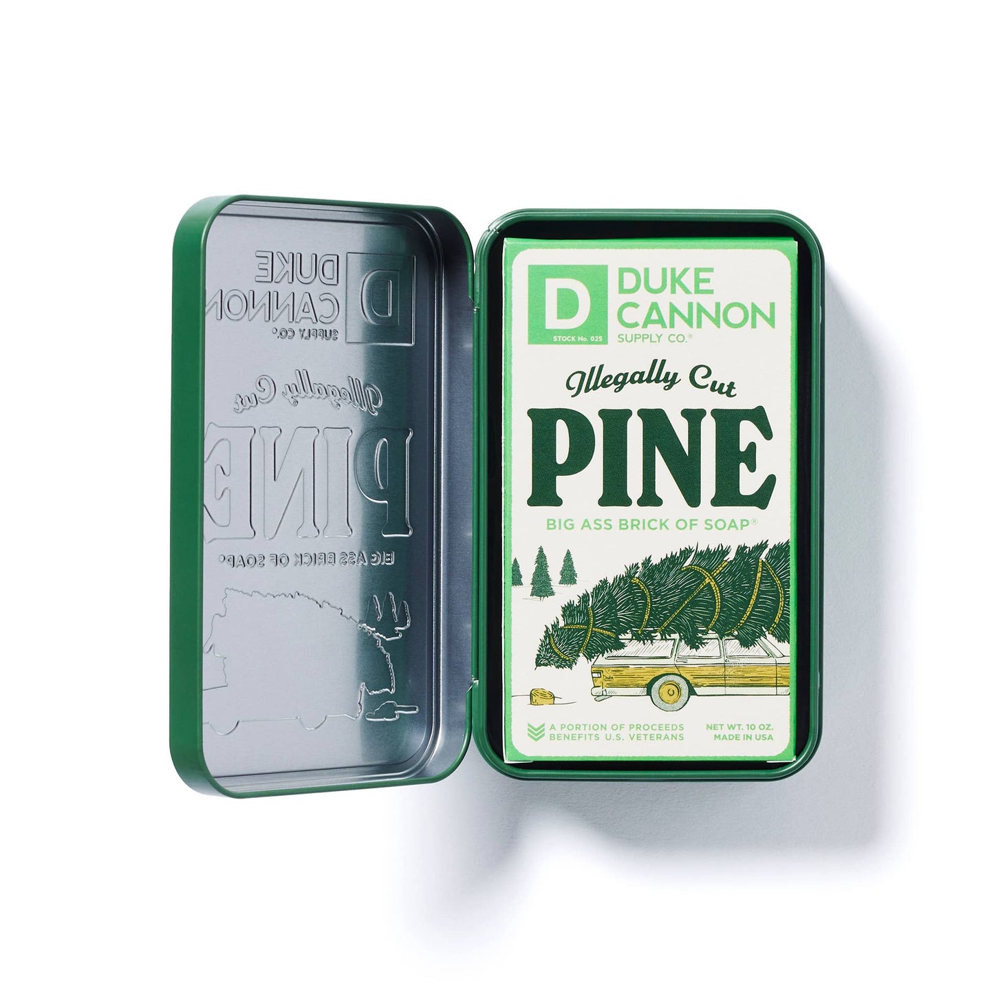 Illegally Cut Pine in Tin