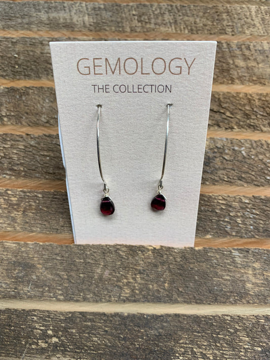 GEM DROP EARRING