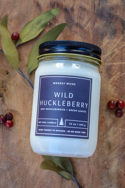 Wild Huckleberry Soy Wax Candle