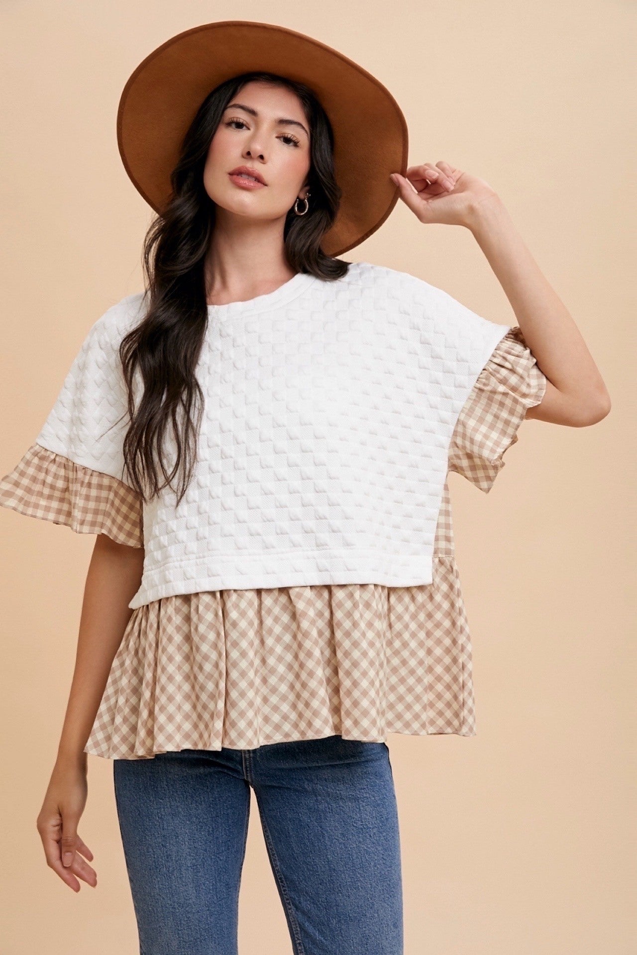 Textured Knit top