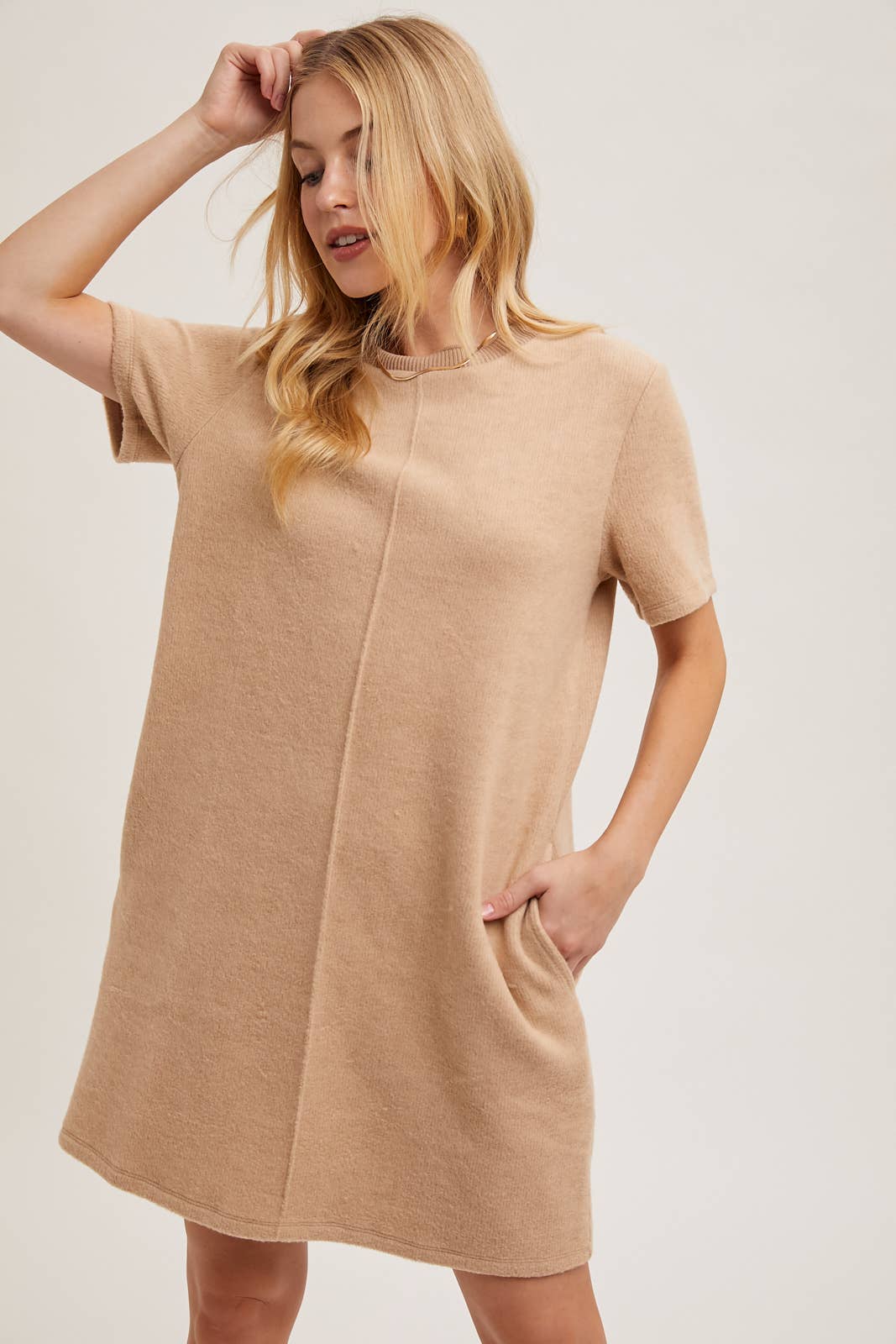 Soft Tee Sweater Dress