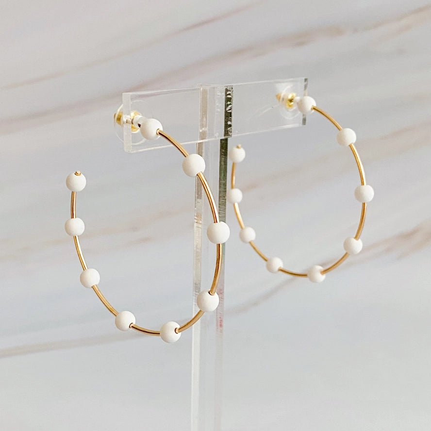 Cloud Nine Hoop Earrings