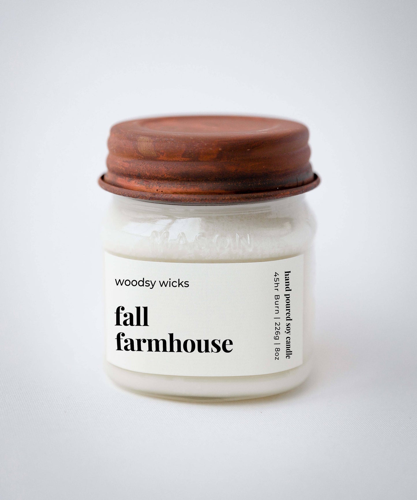 Fall Farmhouse Soy Wax Candle