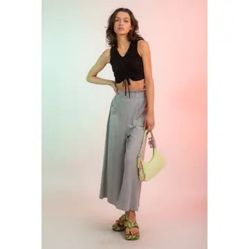 Gaucho Pants - Grey