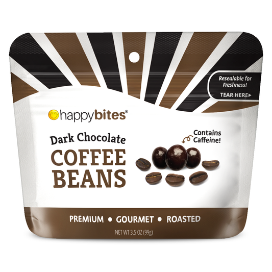 Happy Bites Dark Chocolate Coffee Beans (3.5 oz)