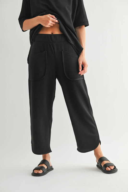 Dune Drift Curved Cropped Pants