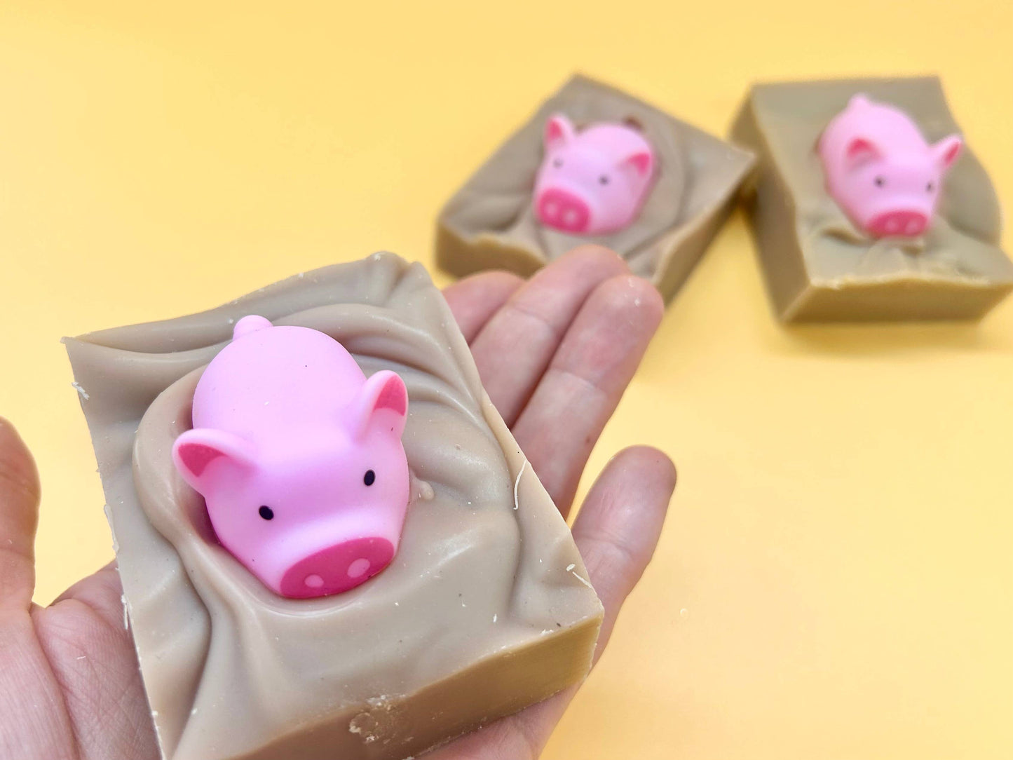 Piggy Handmade Soap Bar for Kids VEGAN COLD PROCESS